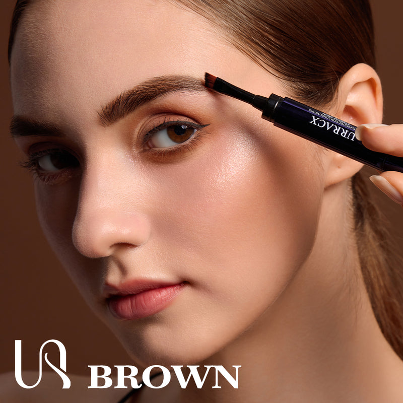 Urracx Eyebrow Pomade Cream Longlasti Tahan lama Smudgeproof Quick-drying Shapi