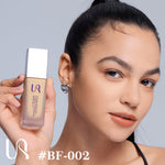 Urracx Liquid Foundation Natural Matte Finish Waterproof （SPF 50/PA++++）36ML
