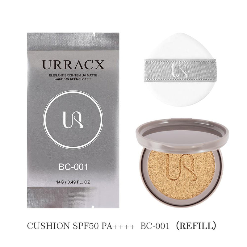 Urracx Brighten Cushion Control Matte Waterproof Sweatproof(SPF50 PA++++）