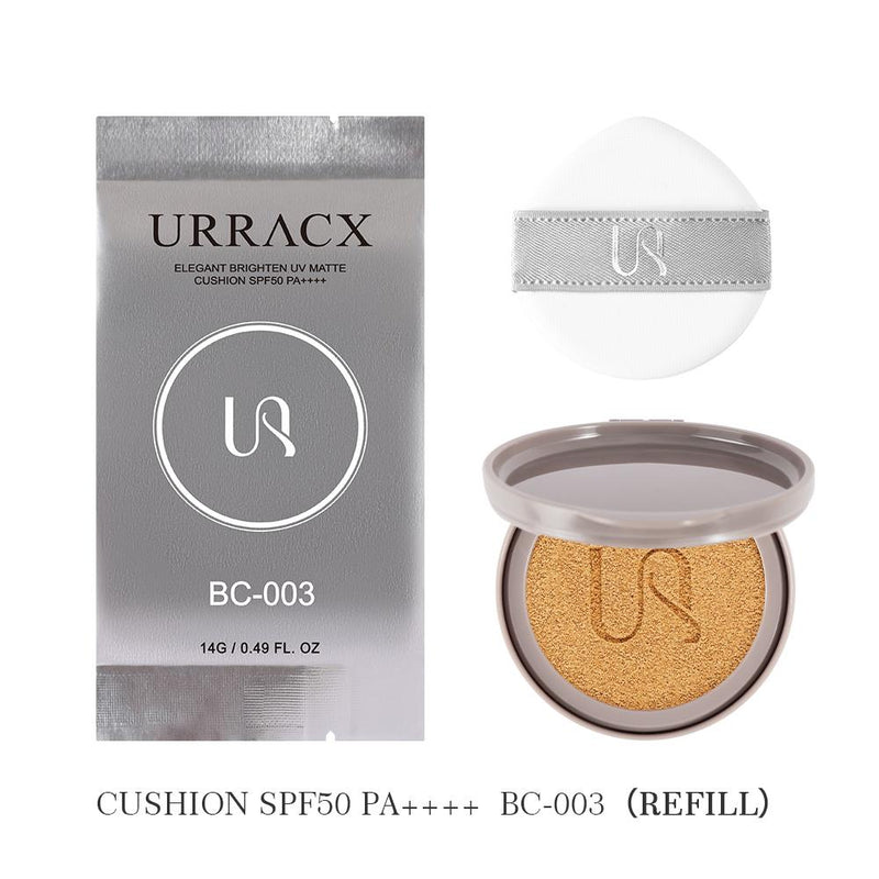 Urracx Brighten Cushion Control Matte Waterproof Sweatproof(SPF50 PA++++）
