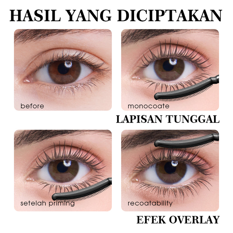 Urracx Mascara Waterproof Curling (The best partner for eyelashes)