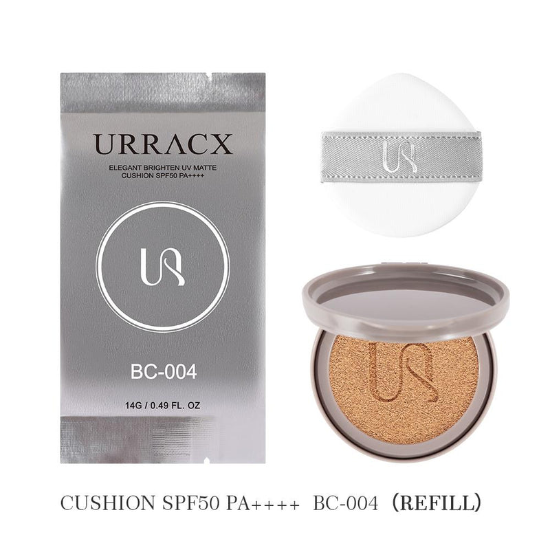 Urracx Brighten Cushion Control Matte Waterproof Sweatproof(SPF50 PA++++）
