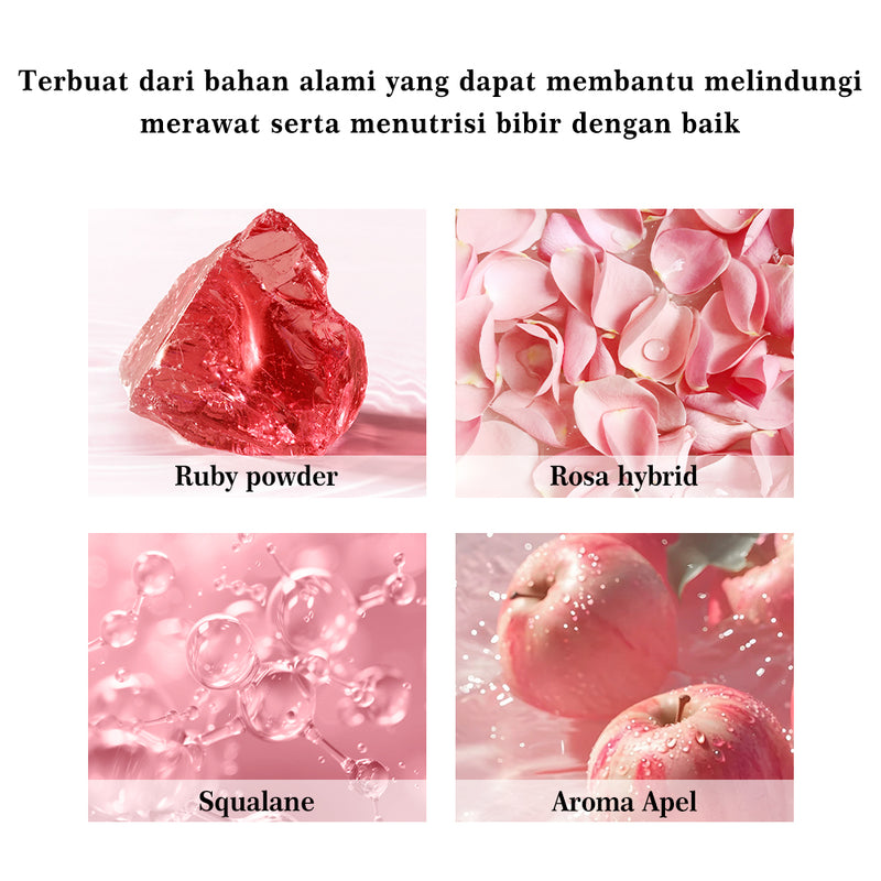 Urracx Lip Gloss Lembut Tahan Lama Stain Lip Tint Pelembab