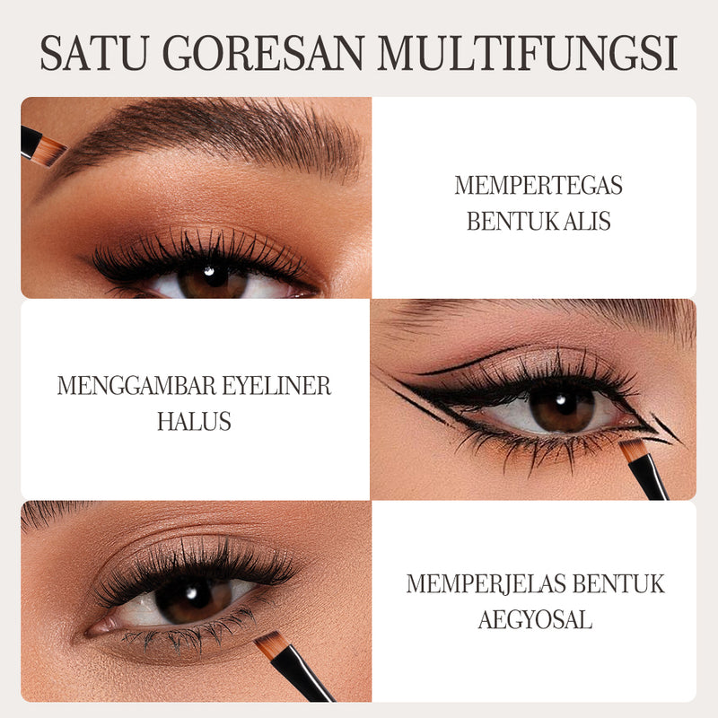 Urracx Eyebrow Pomade Cream Longlasti Tahan lama Smudgeproof Quick-drying Shapi