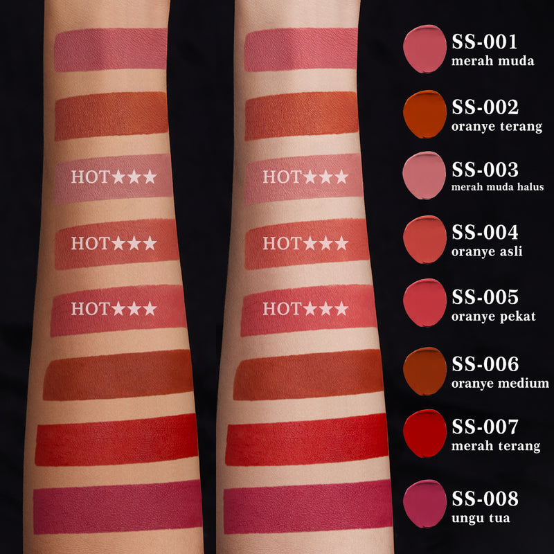 Urracx Lip Cream Long Lasting Waterproof Matte Transferproof