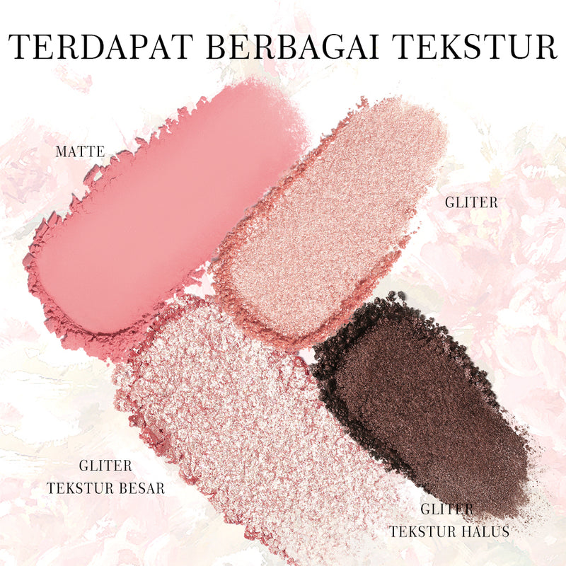Urracx Make Up Pallete Eyeshadow Flower Language 12 Colors Eyeshadow Palette(13.5g)